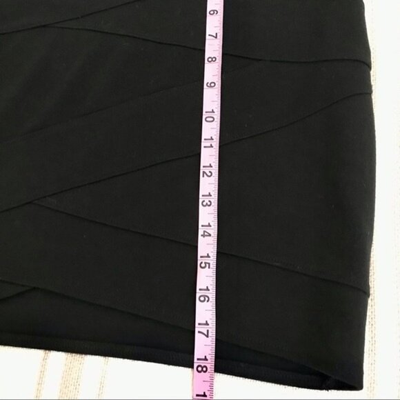 Silence + Noise Banded Black Mini Bandage Skirt Urban Outfitters Size S 90's Y2K - Picture 8 of 8